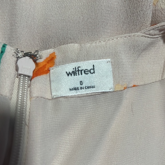 Aritzia Wilfred Midi Dress - size 0 - Picture 8 of 9